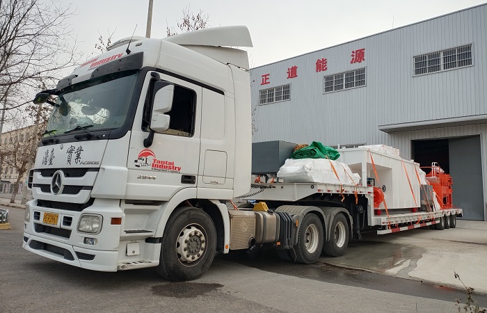 250方泥水分離系統(tǒng)準備發(fā)貨